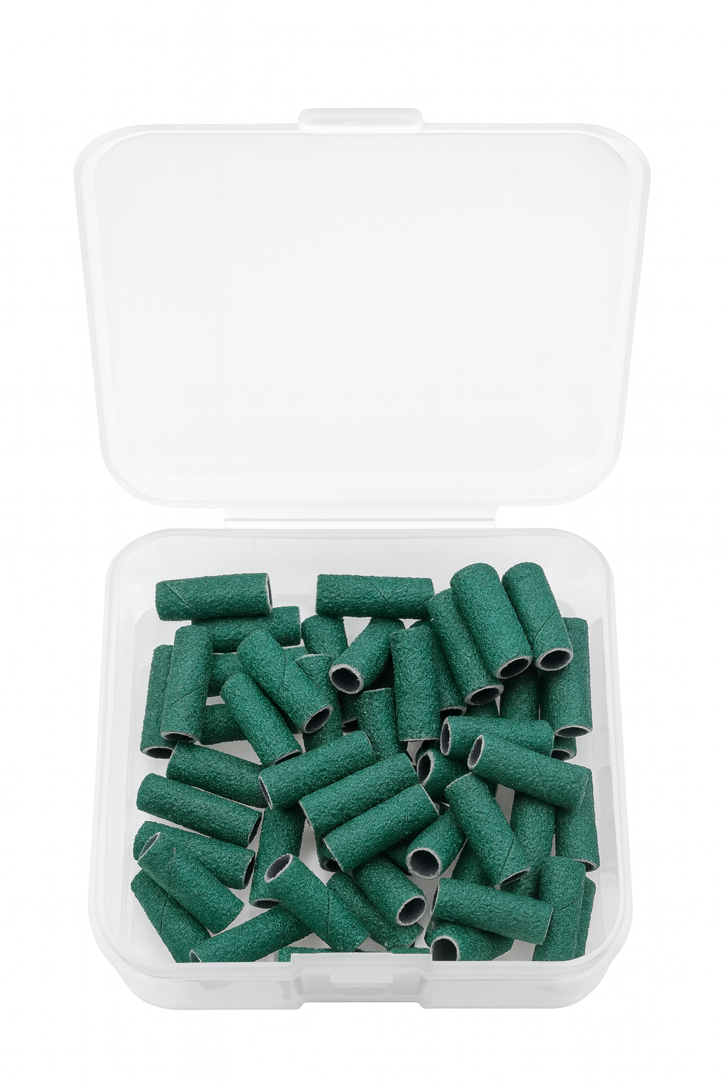 CNH Green Sanding Bands – 120 Grit (50pcs) Professional Nail Drill Bands