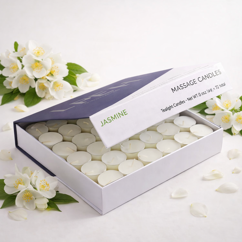 L’FEM Massage Candle 8oz (Single or 72 Pieces) – Spa Oil Candle