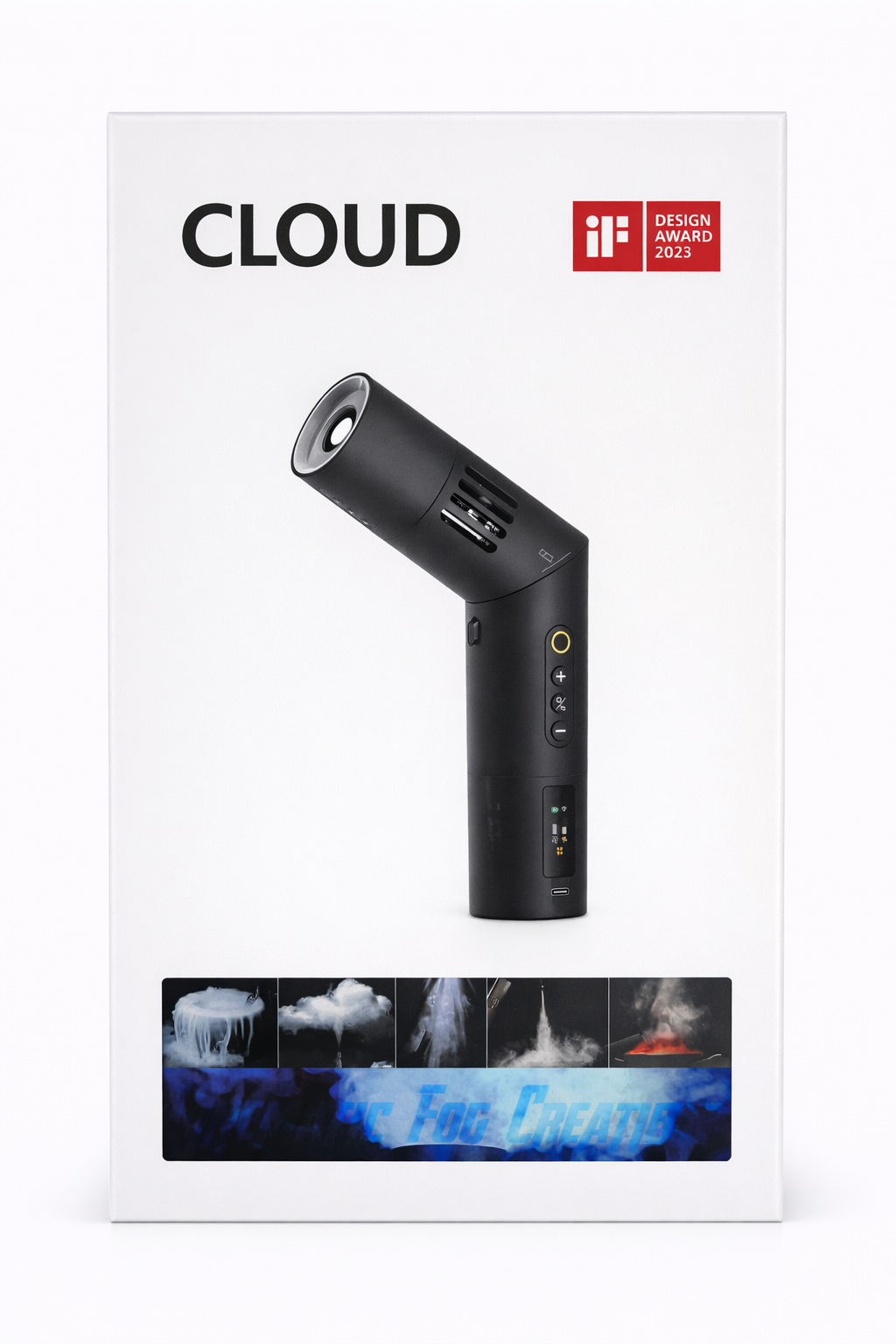 Cloud Portable Smoke Fog Machine – Rechargeable Salon Fog Generator