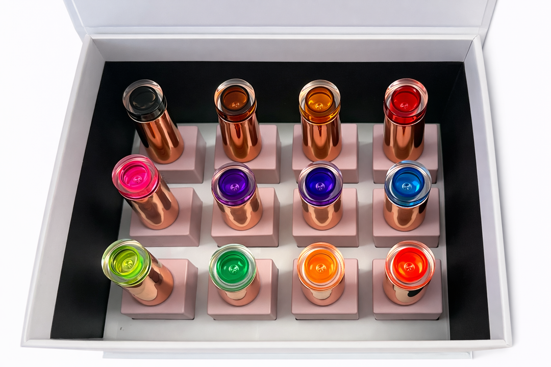 J. Lyn Candy Glass Gel Polish Collection – 12 Sheer Glass Jelly Colors