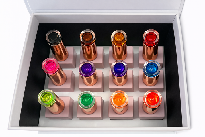 J. Lyn Candy Glass Gel Polish Collection – 12 Sheer Glass Jelly Colors