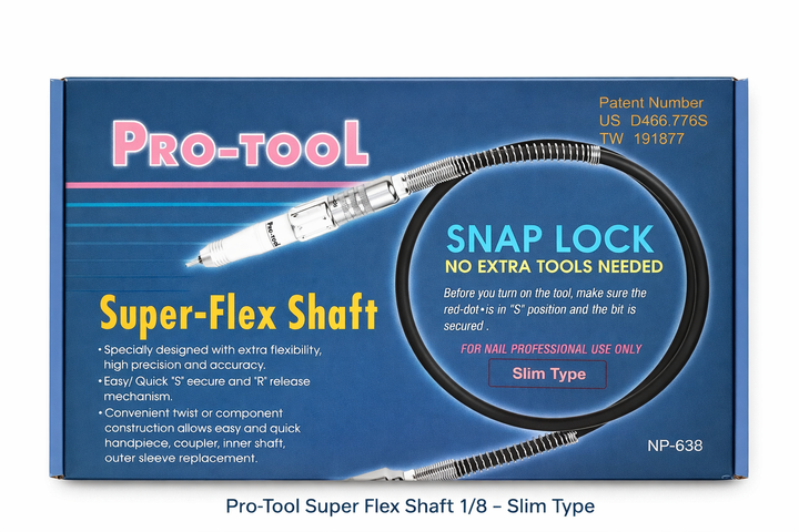 Pro-Tool Super Flex Shaft 1/8 - Slim Type