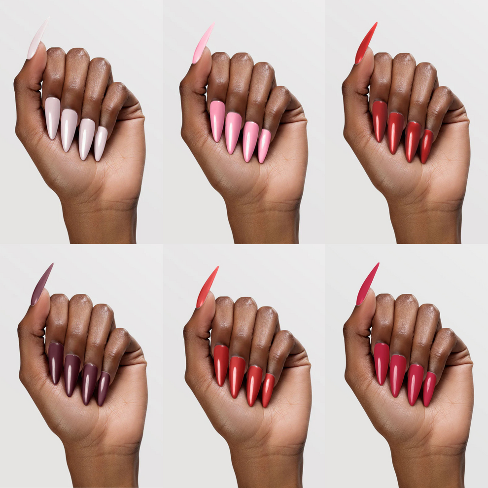 Chaun Legend Gel 6pc Bundle - Love Lust (Valentines Day Special)