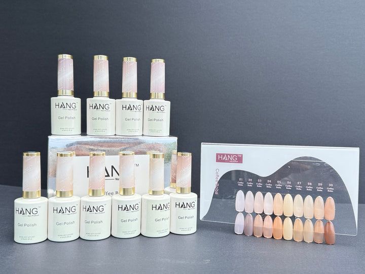 Hang Nail Products - Coffee Boba Collection – Jelly Gel Polish Collection