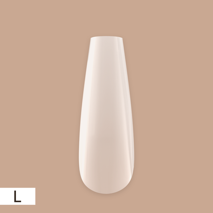 Kiara Sky Natural Gel Extensions - Coffin (504 pcs.) 14 Sizes Nail Tips