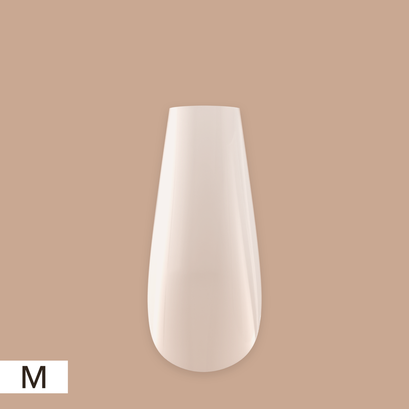 Kiara Sky Natural Gel Extensions - Coffin (504 pcs.) 14 Sizes Nail Tips