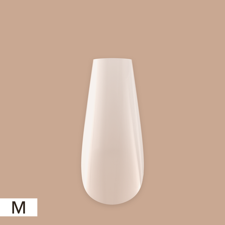 Kiara Sky Natural Gel Extensions - Coffin (504 pcs.) 14 Sizes Nail Tips