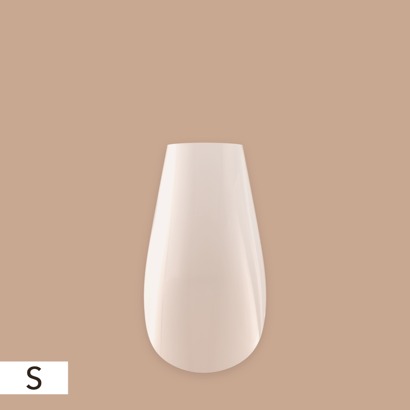 Kiara Sky Natural Gel Extensions - Coffin (504 pcs.) 14 Sizes Nail Tips