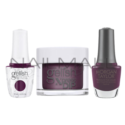 Gelish	Core	GEL, Polish and	Dip Trio	Plum and Done	1620866	1110866	3110866