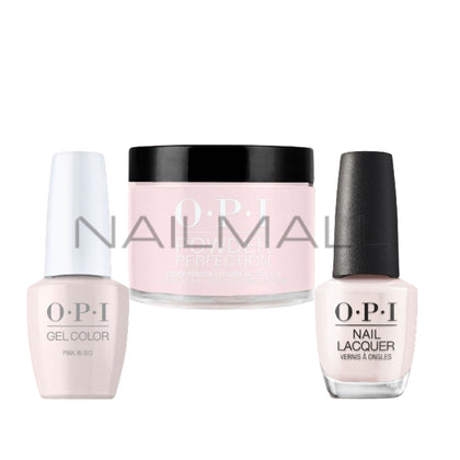 OPI Spring 2023 Me, Myself and OPI Trio Pink in Bio S01
