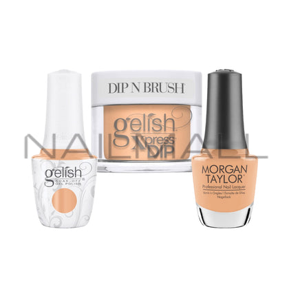 Gelish	Trio Set	Spring 2024 - Lace is More - 525	Lace Be Honest