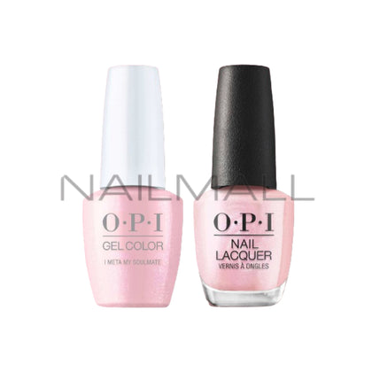 OPI	Spring 2023	Me, Myself and OPI	Gel Duo	Matching Gelcolor and Nail Polish	I Meta My Soulmate	S07
