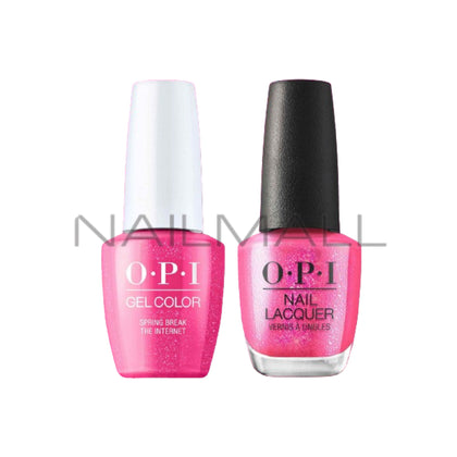 OPI	Spring 2023	Me, Myself and OPI	Gel Duo	Matching Gelcolor and Nail Polish	Spring Break the Internet	S09