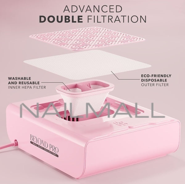 BEYOND PRO NAIL DUST COLLECTOR - PINK | NAILMALL