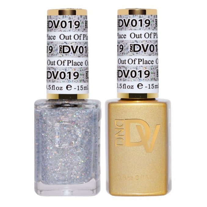 DND DV 019 OUT OF PLACE - DND Diva Gel Nail Polish Duo