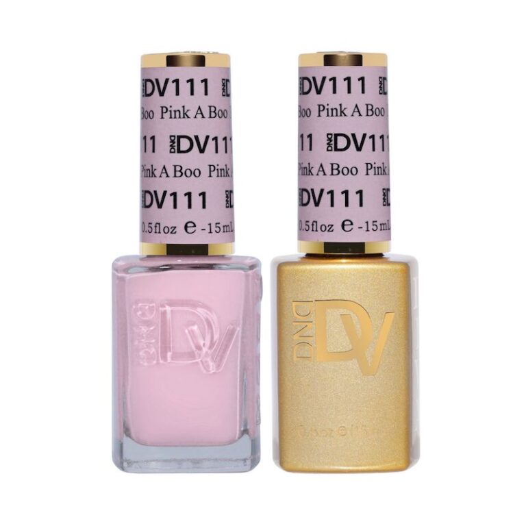 DND DV 111 PINK A BOO - DND Diva Gel Nail Polish Duo