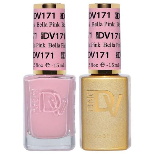 DND DV 171 BELLA PINK - DND Diva Gel Nail Polish Duo