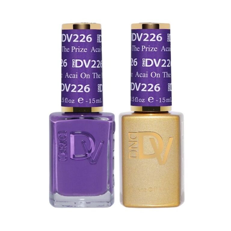 DND DV 226 ACAI ON THE PRIZE - DND Diva Gel Nail Polish Duo