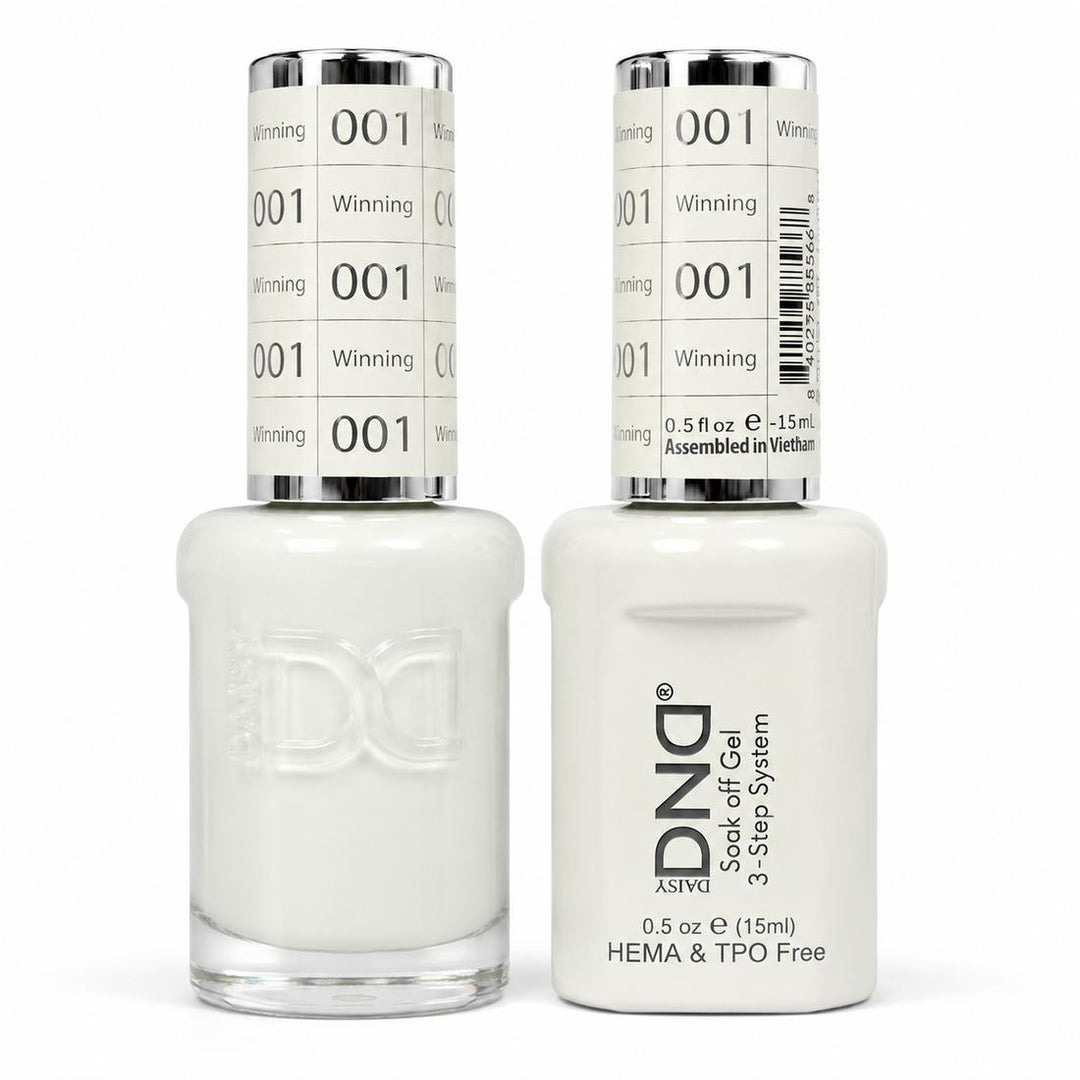 DND HEMA & TPO FREE Gel Polish Duo - 001 Winning