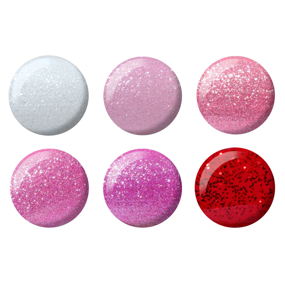 DND Diva Gel & Polish Valentines 6pc Bundle - Cupid's Palette Special