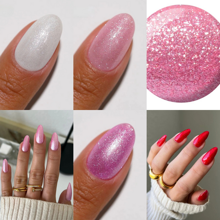 DND Diva Gel & Polish Valentines 6pc Bundle - Cupid's Palette Special