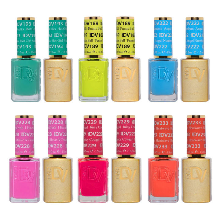 DND Diva Gel & Polish 6pc Bundle - Summer Collection Special