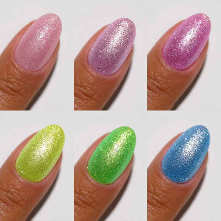 DND Diva Gel & Polish 6pc Bundle - Glitter Collection Special