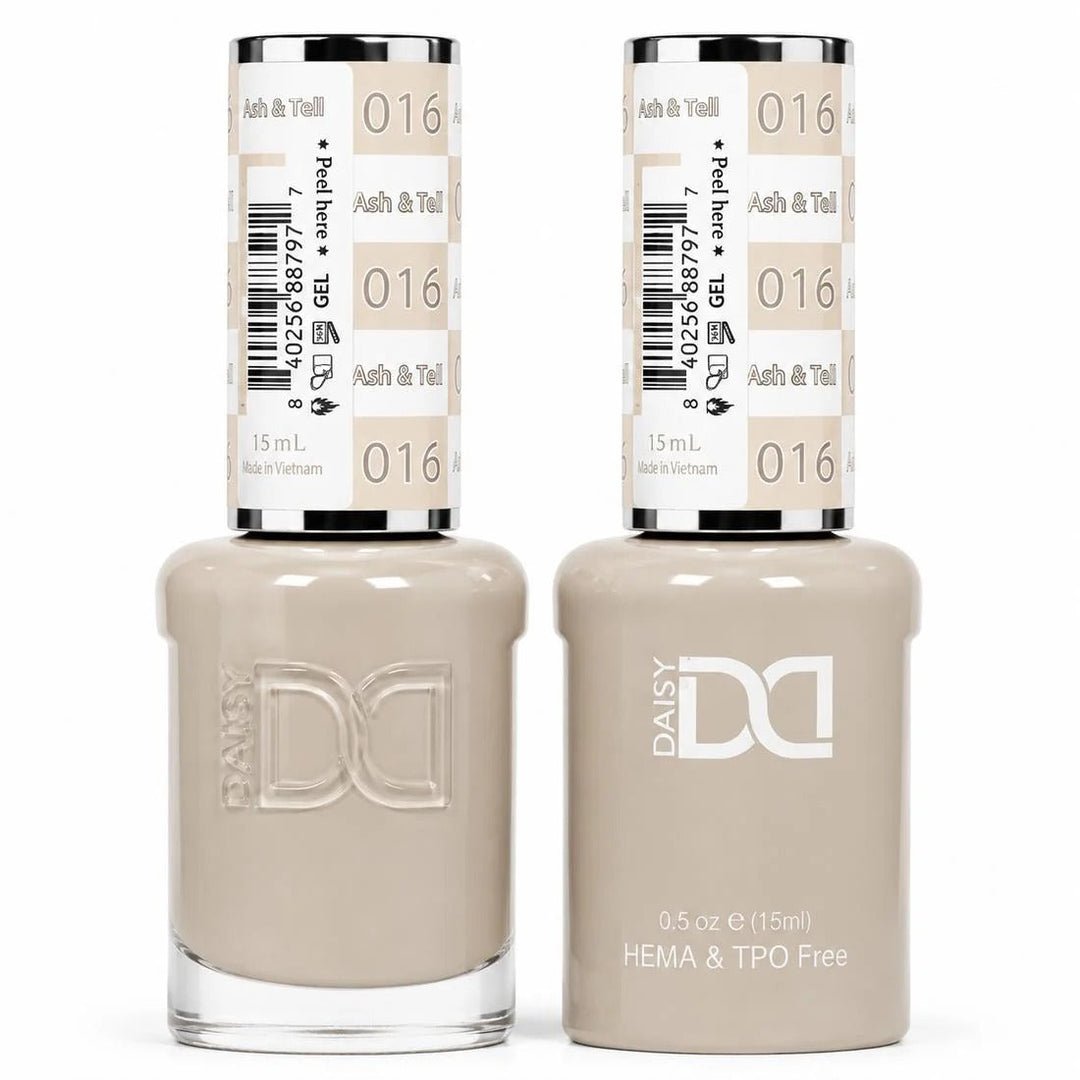 DND HEMA & TPO FREE Gel Polish Duo - 016 Ash & Tell