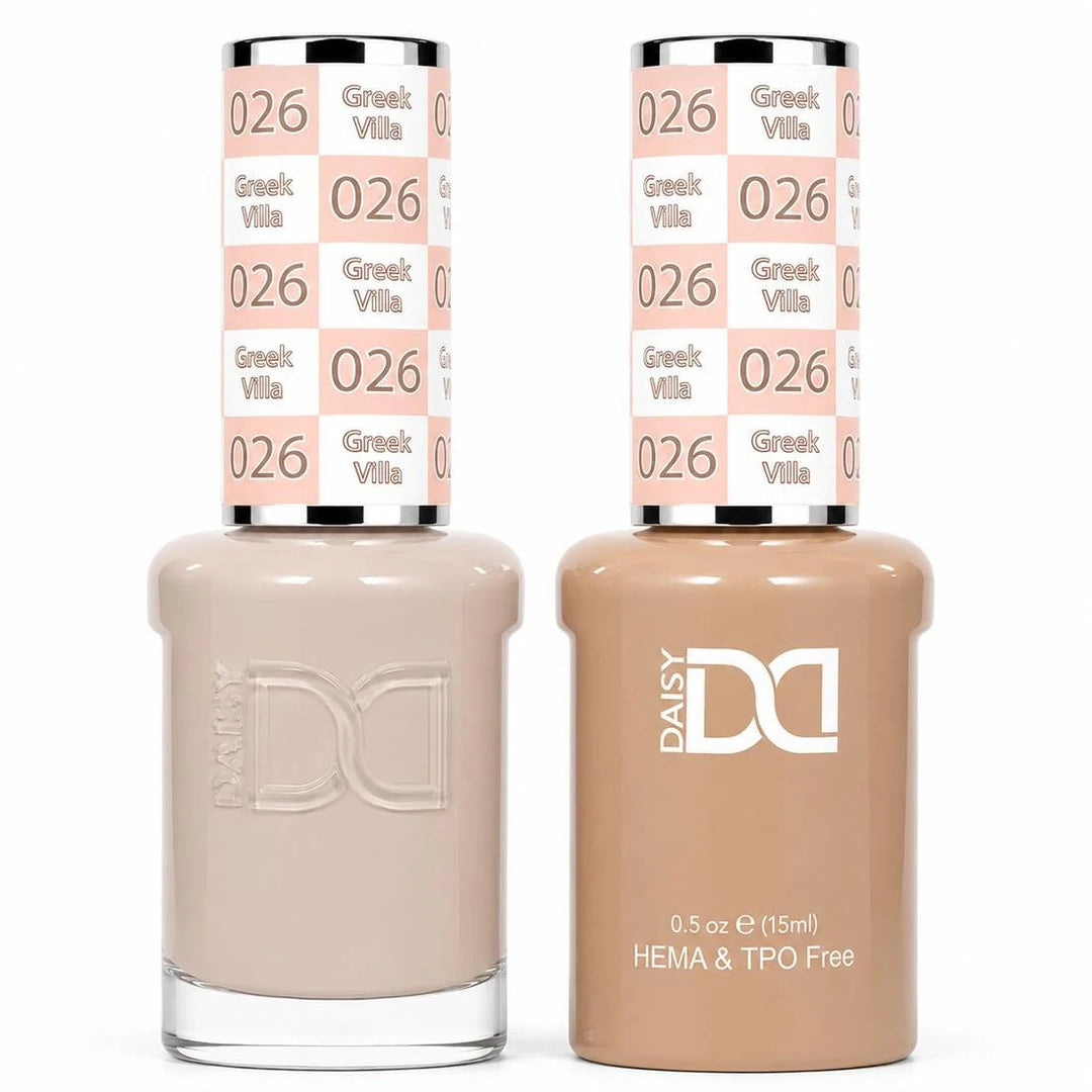 DND HEMA & TPO FREE Gel Polish Duo - 026 Greek Villa