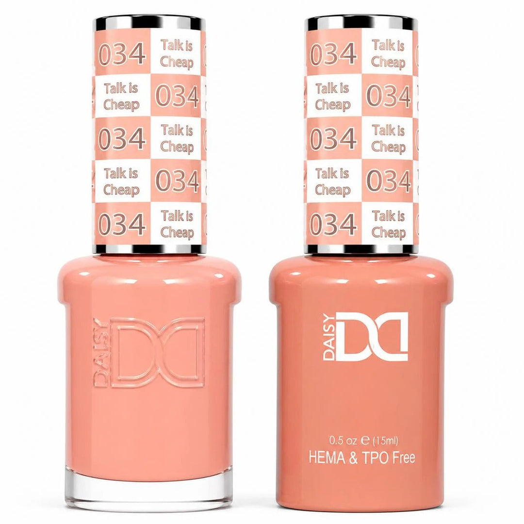 DND HEMA & TPO FREE Gel Polish Duo - 034 Talk is Cheap
