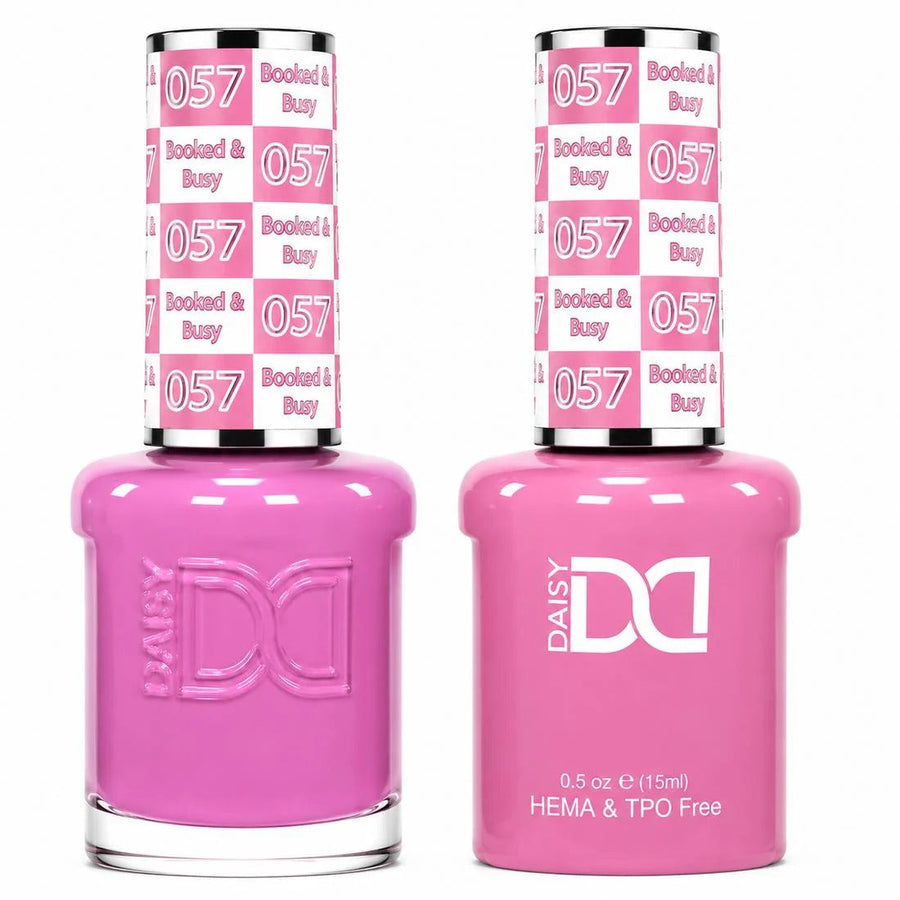 DND HEMA and TPO Free Gel Polish Duo 057 Booked and Busy