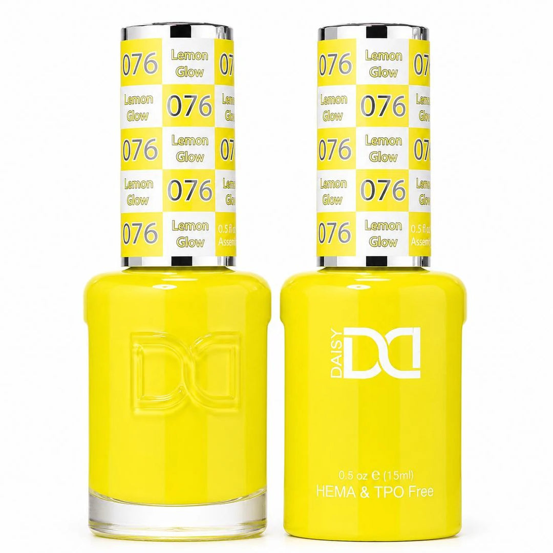 DND HEMA & TPO FREE Gel Polish Duo - 076 Lemon Glow