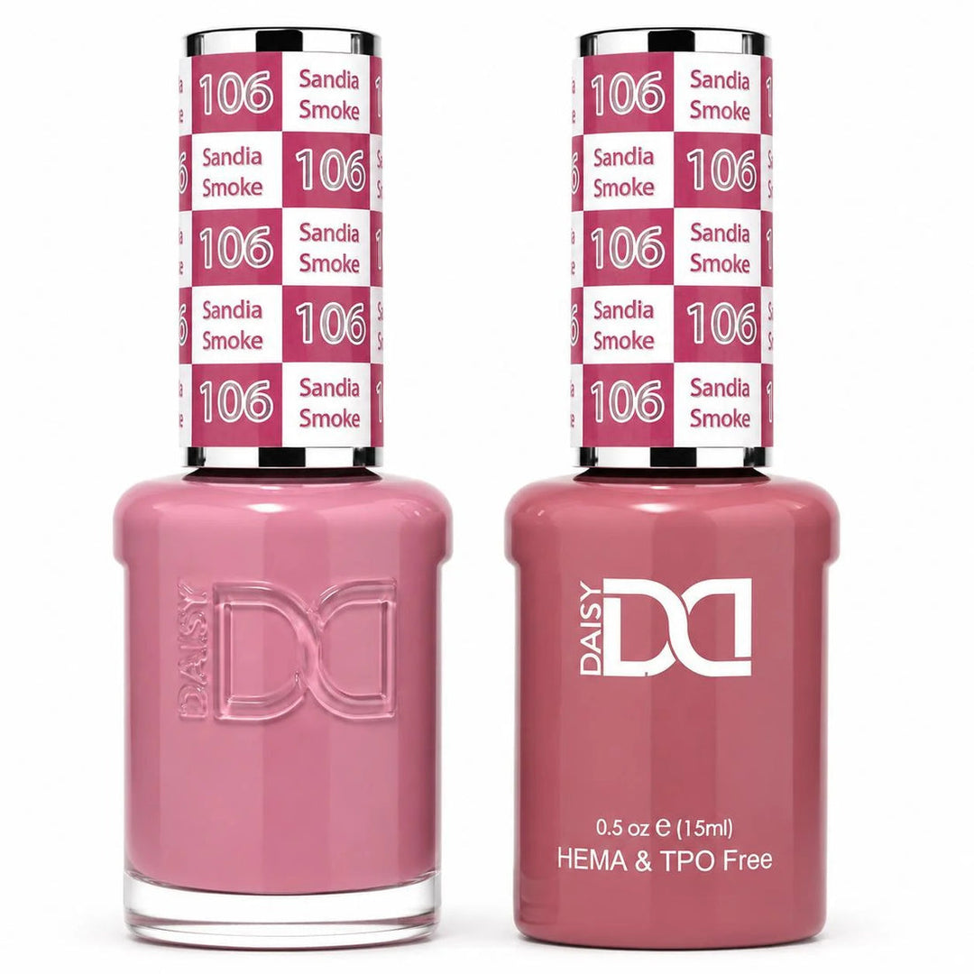 DND HEMA & TPO FREE Gel Polish Duo - 106 Sandia Smoke