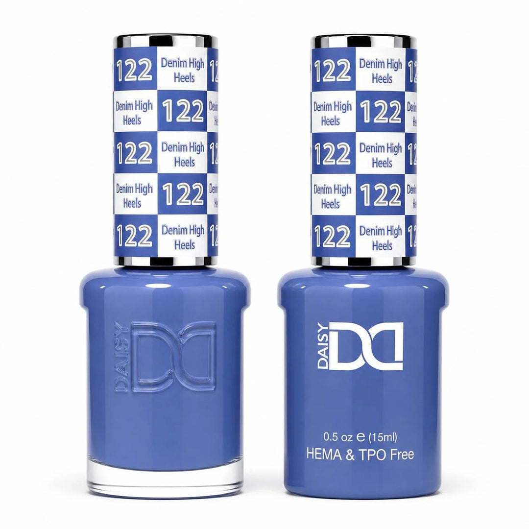 DND HEMA & TPO FREE Gel Polish Duo - 122 Denim High Heels
