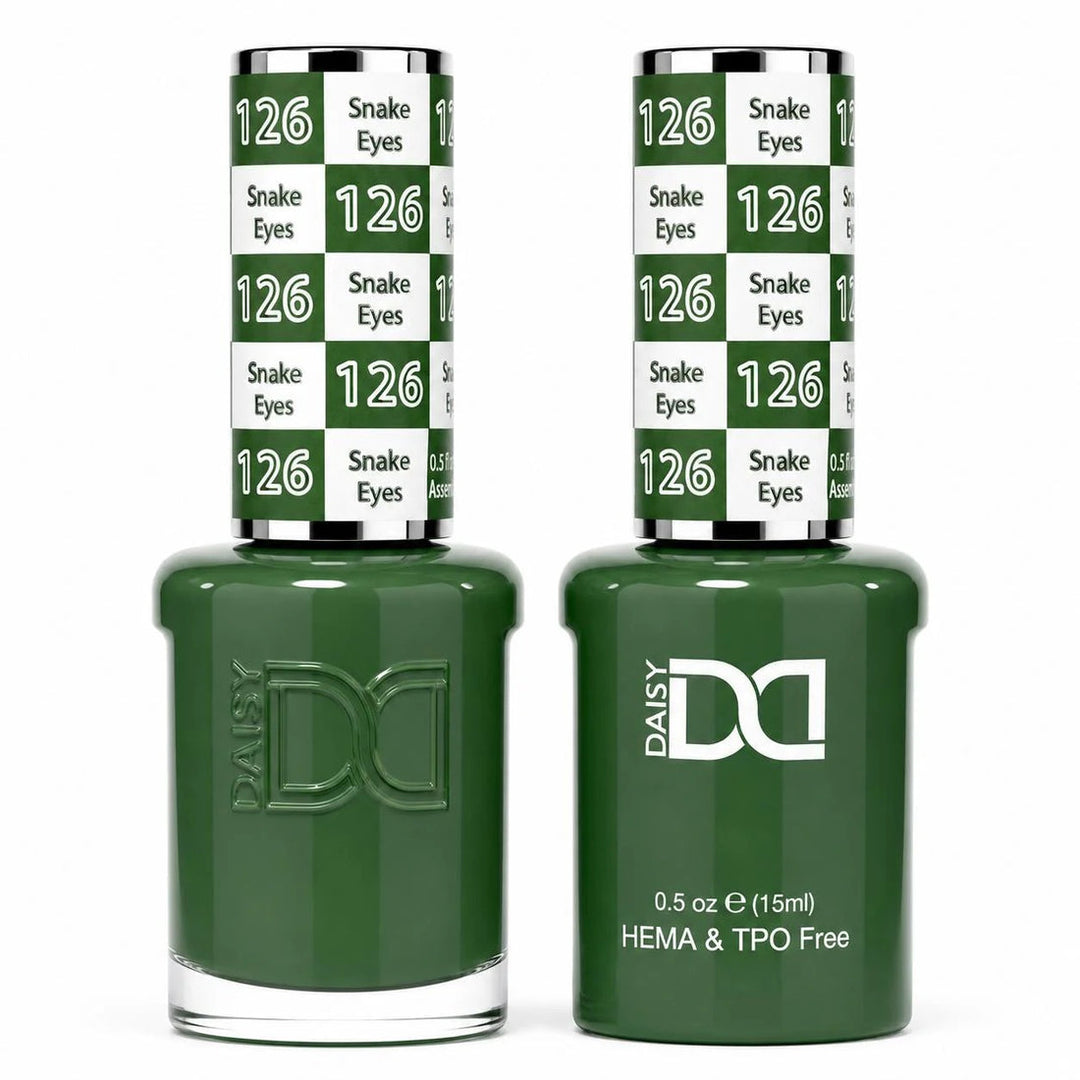 DND HEMA & TPO FREE Gel Polish Duo - 126 Snake Eyes