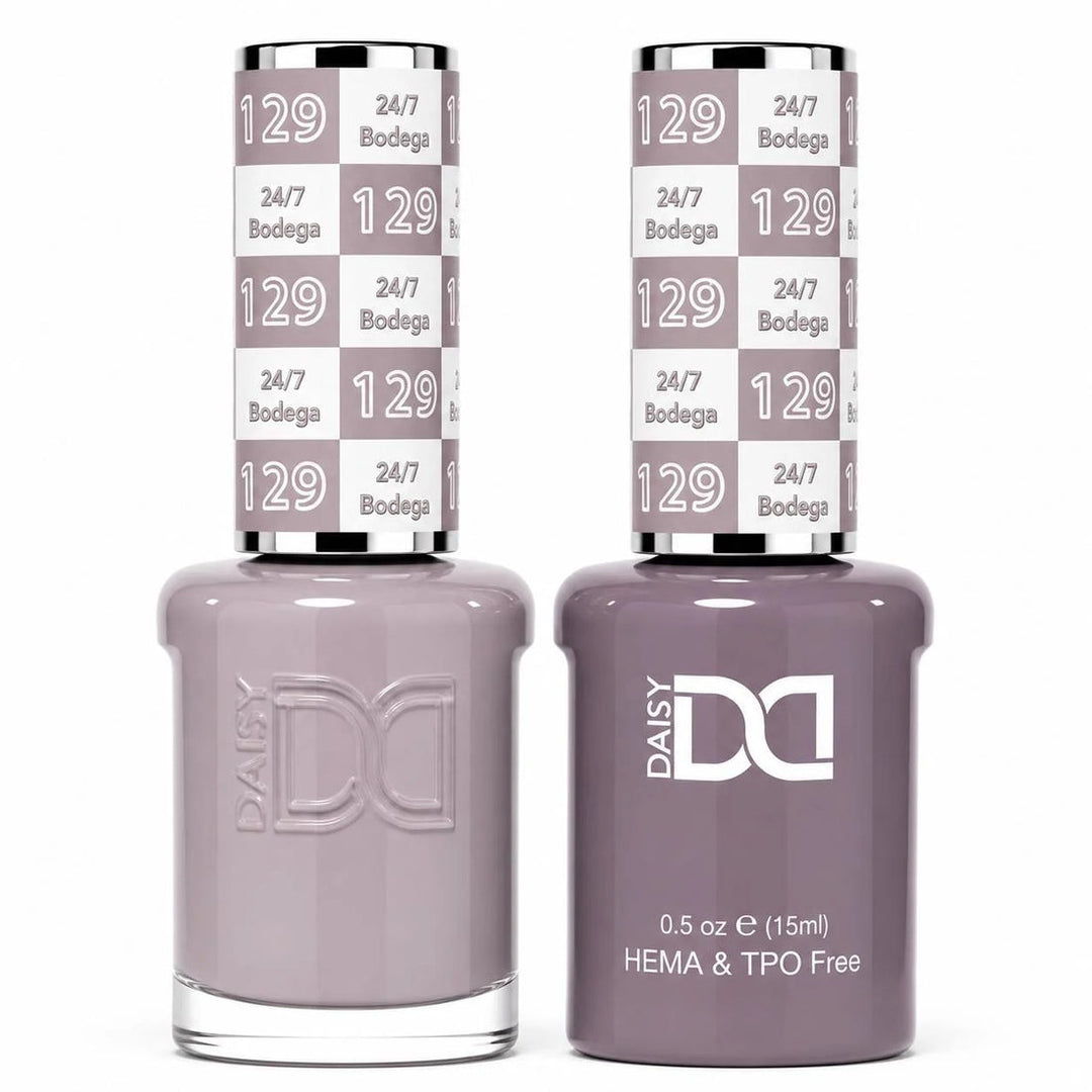 DND HEMA & TPO FREE Gel Polish Duo - 129 24/7 Bodega