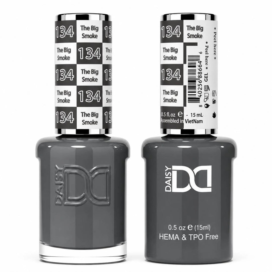 DND HEMA & TPO FREE Gel Polish Duo - 134 The Big Smoke
