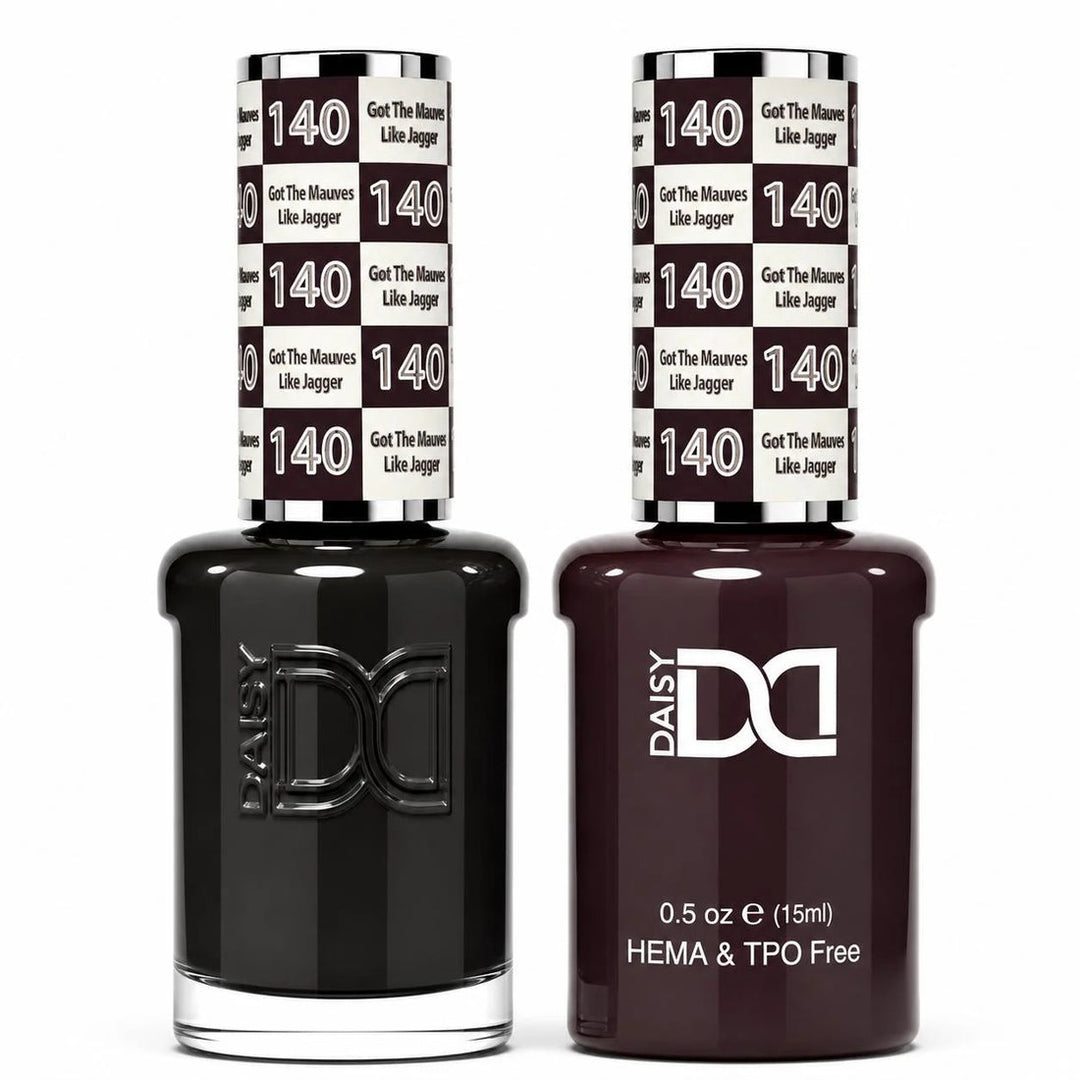 DND HEMA & TPO FREE Gel Polish Duo - 140 Got the Mauves Like Jagger
