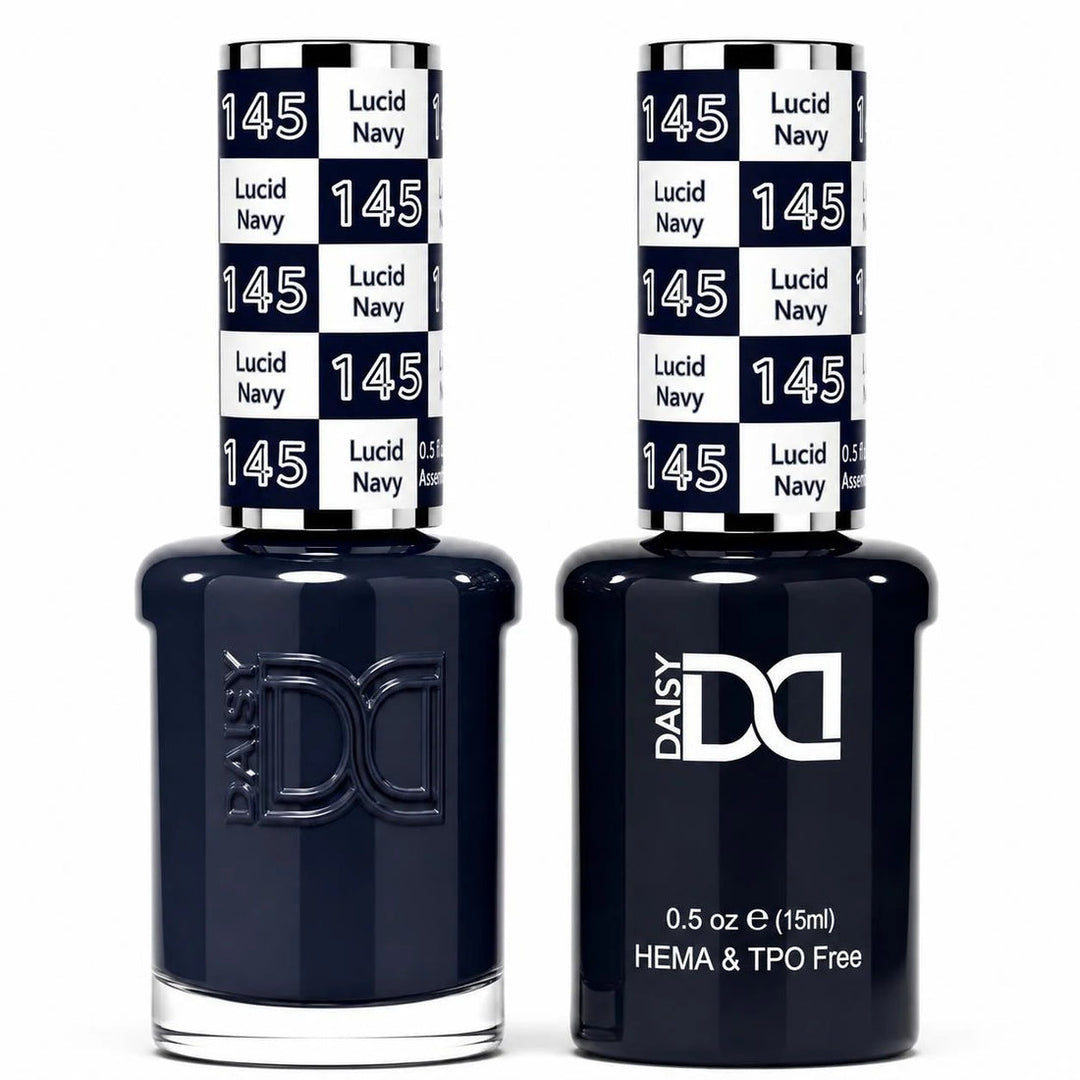 DND HEMA & TPO FREE Gel Polish Duo - 145 Lucid Navy