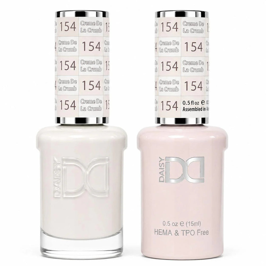 DND HEMA & TPO FREE Gel Polish Duo - 154 Creme De La Crumb
