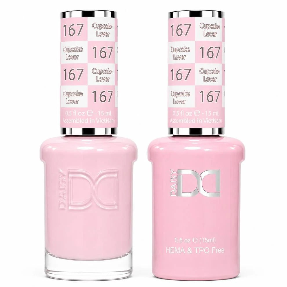 DND HEMA & TPO FREE Gel Polish Duo - 167 Cupcake Lover