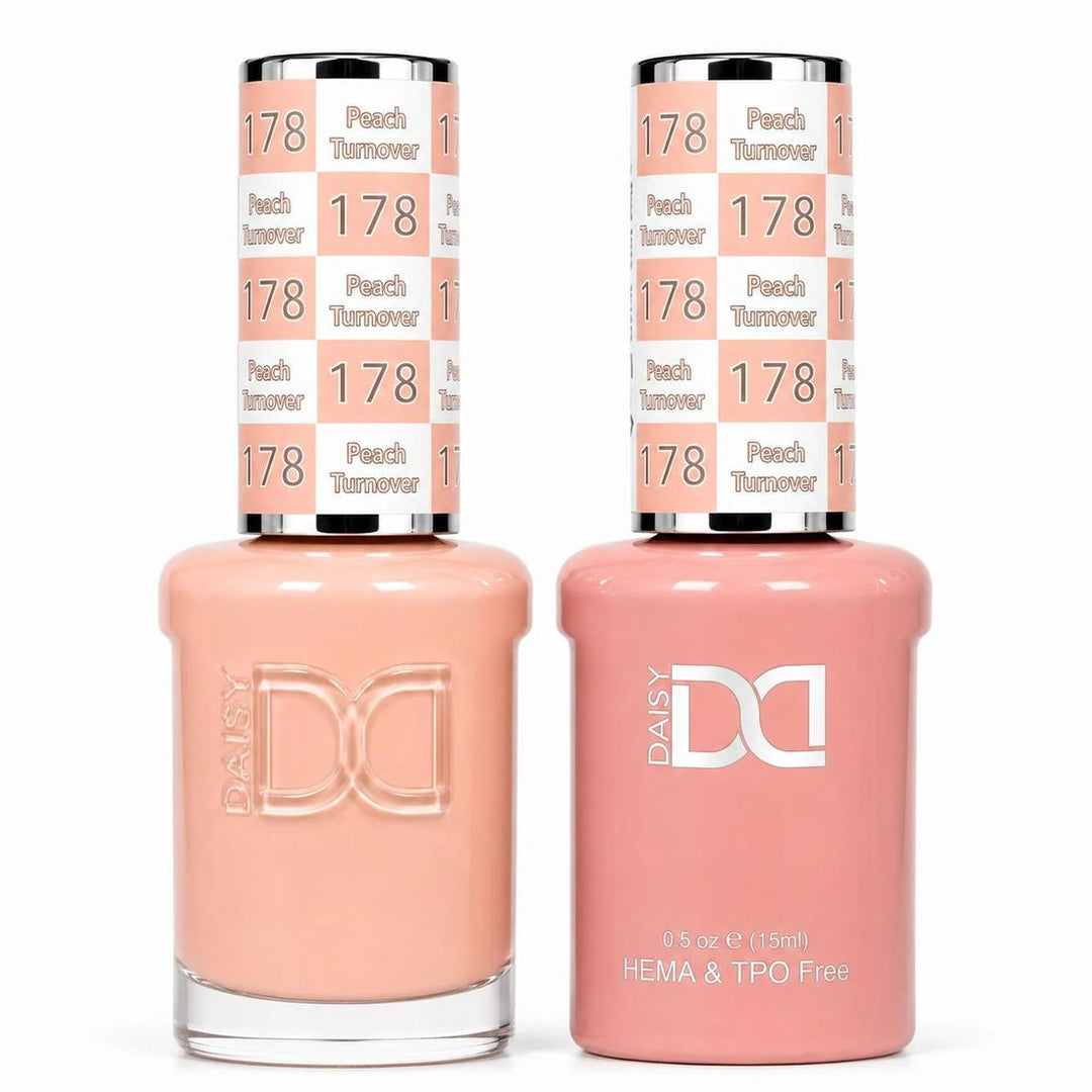 DND HEMA & TPO FREE Gel Polish Duo - 178 Peach Turnover