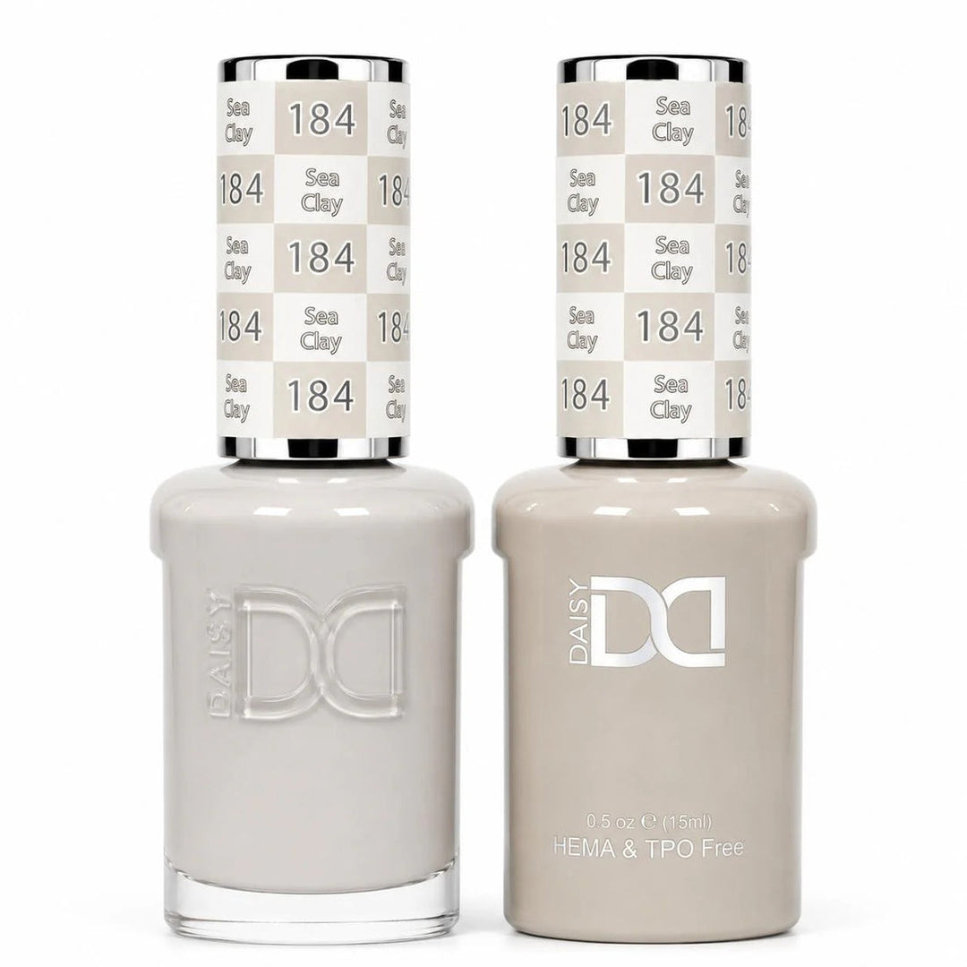 DND HEMA and TPO Free Gel Polish Duo 184 Sea Clay