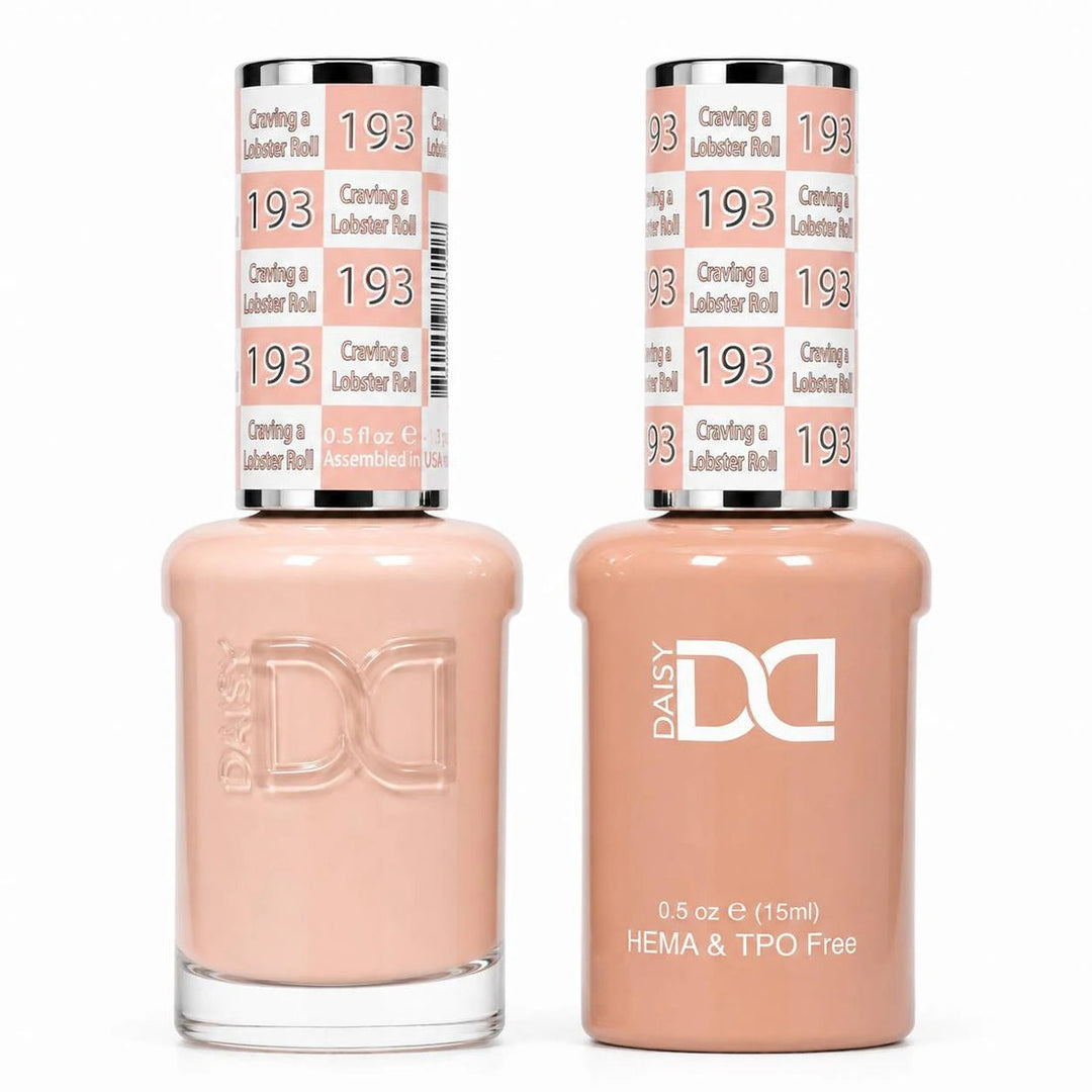 DND HEMA & TPO FREE Gel Polish Duo - 193 Craving a Lobster Roll