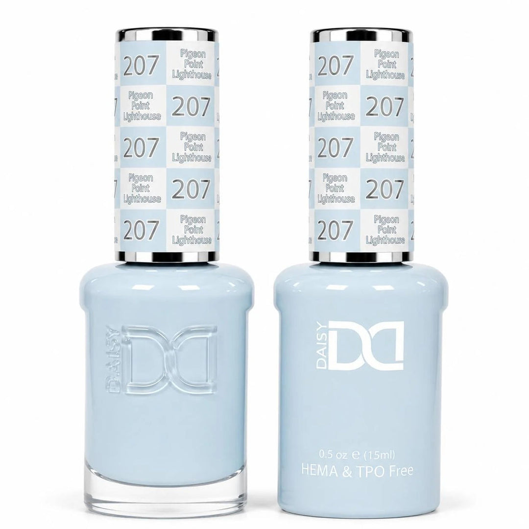 DND HEMA and TPO Free Gel Polish Duo 207 Pigeon Point Lighthouse