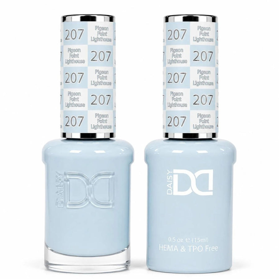 DND HEMA and TPO Free Gel Polish Duo 207 Pigeon Point Lighthouse
