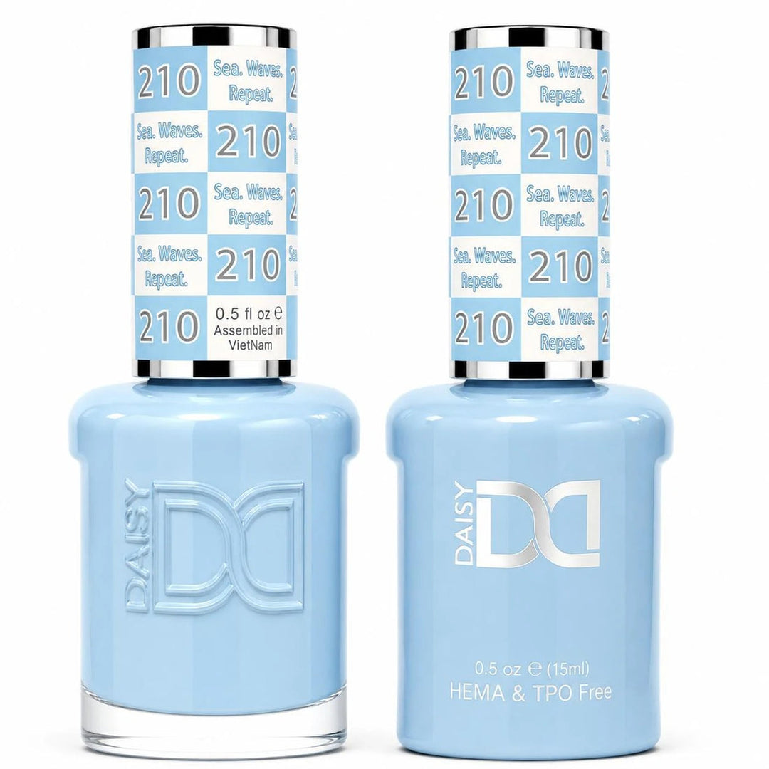 DND HEMA & TPO FREE Gel Polish Duo - 210 Sea. Waves. Repeat.