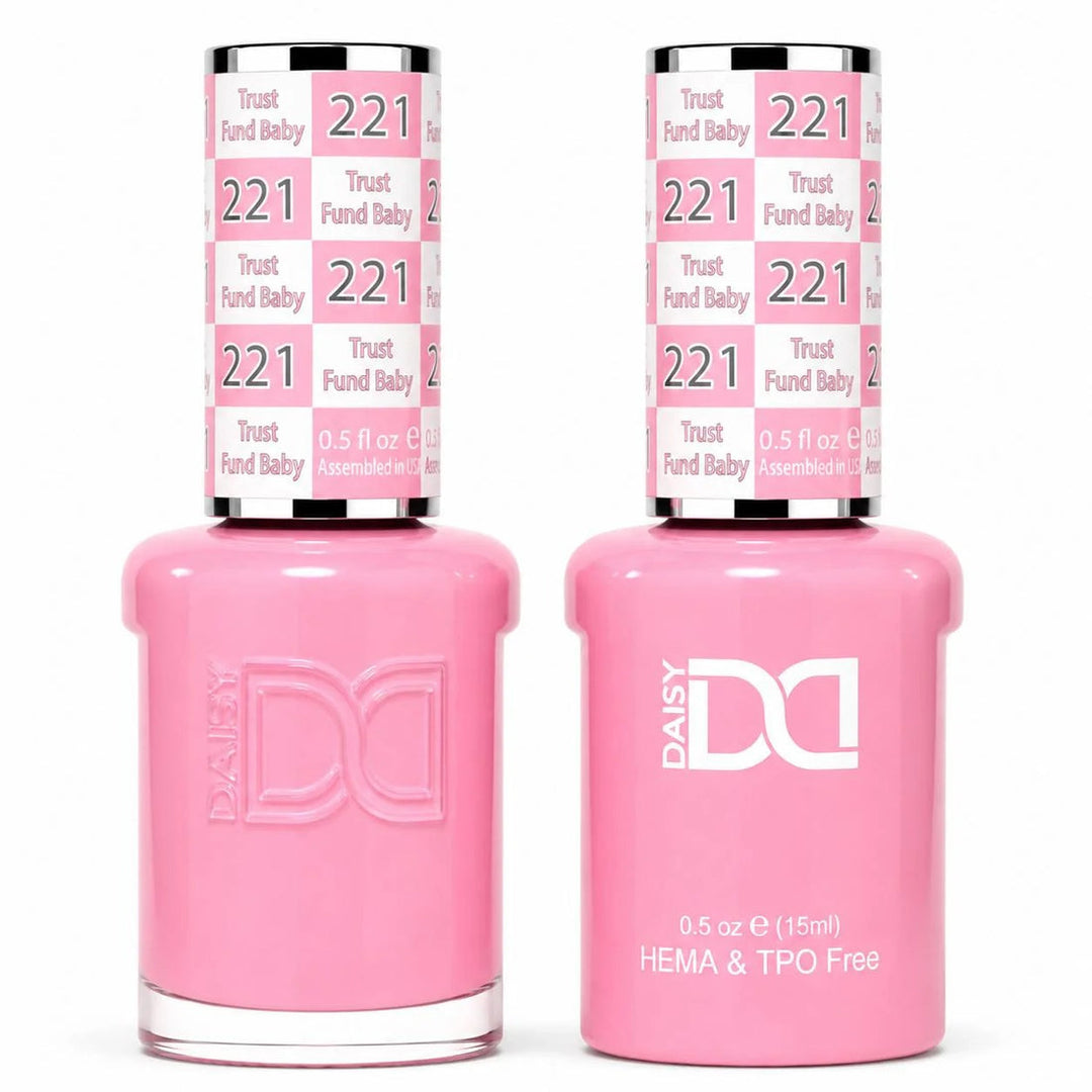 DND HEMA & TPO FREE Gel Polish Duo - 221 Trust Fund Baby