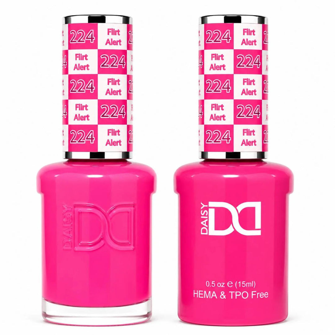 DND HEMA & TPO FREE Gel Polish Duo - 224 Flirt Alert