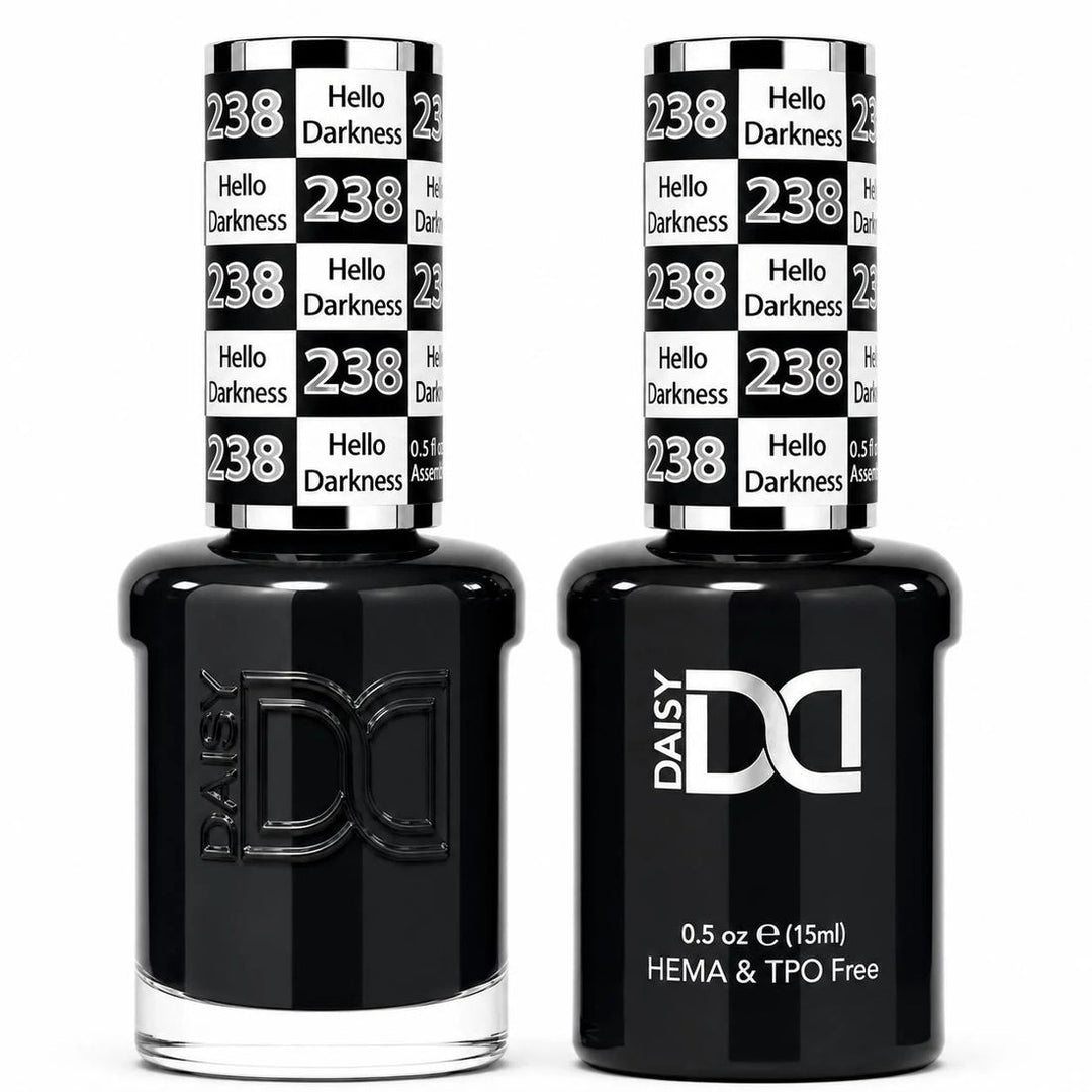DND HEMA & TPO FREE Gel Polish Duo - 238 Hello Darkness